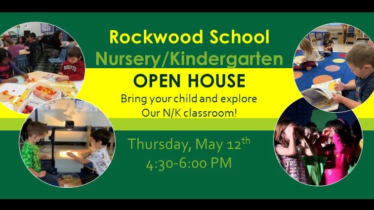 Rockwood Nursery/Kindergarten Open House - May 12th
